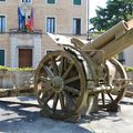 §§- 2 obusiers autrichiens de 15cm sFH M14/16 à Vicenza, Italie