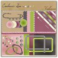 Kit Digiscrap : Couleurs Zen + Mini Kit en freebies