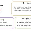 Carnet de bord du 14 au 20 mai 2025
