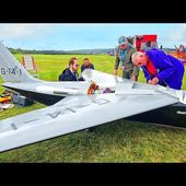 65KG SELFBUILD! SHORT SHERPA SB4 RC SCALE 1:2 MODEL FLIGHT DEMONSTRATION