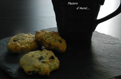 Cookies Flocons d'Avoine et chocolat