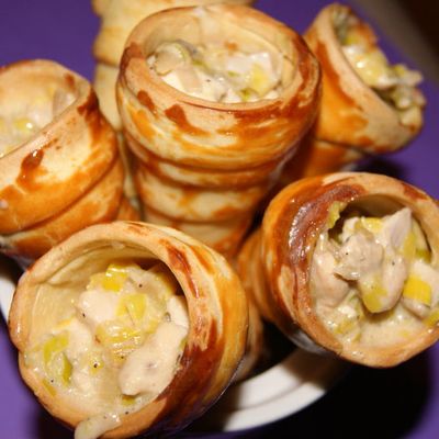 Cornets au poulet
