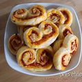 192 - Palmiers au chorizo et à l'emmental