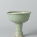 Stem cup, China, 13th-14th century