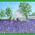 borie en provence (huile)