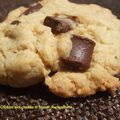 Cookies aux chunks de chocolat noir et beurre de cacahuètes