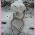 Notre mini bonhomme de neige