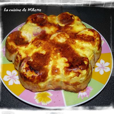 Gâteau insolite renversé