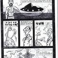 Ma première planche en solo dans le fanzine"L'hydromiel" en 2003