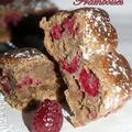 Brownies framboises