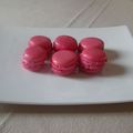 Macarons à la framboise ou comment reprendre de bonnes habitudes !!