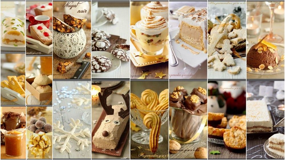 idées repas de noel, desserts de noel, desserts de fetes, gourmandises de noel, bredele, cadeaux gourmands pour noel