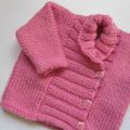 Ribbed Baby Jacket