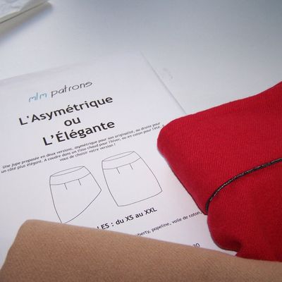 L'Elégante en deux versions et bientôt 3 ! MLM Patrons # By Cathy 