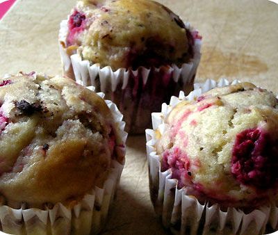 Muffins Chocolat-Framboise