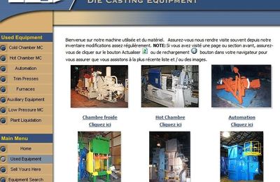Machines d'occastion aux USA