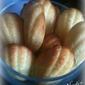 Madeleines au citron