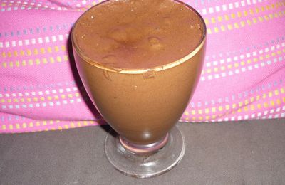 Mousse chocolat et liqueur de noisettes