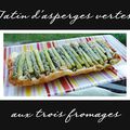 tatin d'asperges, c'est la saison!