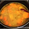 Soupe de carottes aux épices