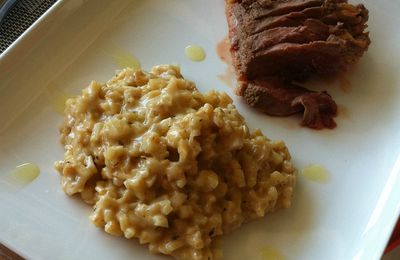 Célérisotto à l'huile de truffe blanche