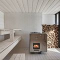 En Finlande au milieu des bois : un sauna dans la maison 