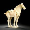 A sancai pottery horse, Tang Dynasty