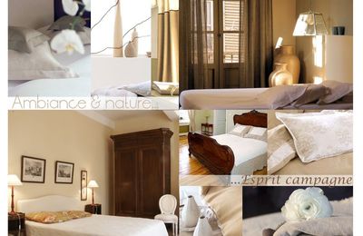 Relooking chambre - esprit campagne