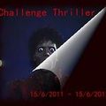 Challenge thriller - bilan juillet 2012