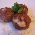 Boulettes de viandes au fromage