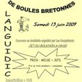 Concours de boules bretonnes le 13 juin 2009