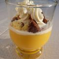 Coupe mangue, vanille & chantilly