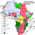 DÉCOLONISATION DES PAYS AFRICAINS DANS LES ANNÉES 1950 à 1960