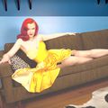 Bettina May, a NYC pin-up!