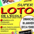 Super Loto de l'école - 06/01/2013