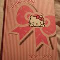 MON AGENDA HELLO KITTY 2009-2010