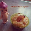 Muffins chèvre/oignons