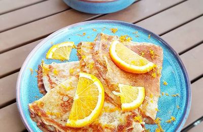 ...Crêpes Suzette de Cyril Lignac dans tous en cuisine, 2eme édition...