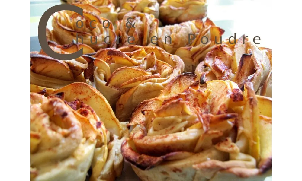 Apple Flower Pie