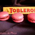  MACARONS AU TOBLERONE