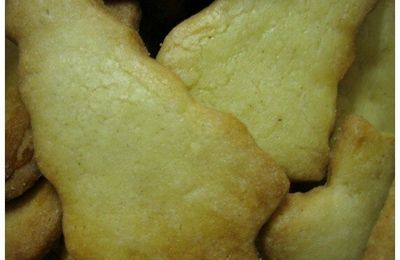 DES PETITS BISCUITS SABLES DE NOEL....