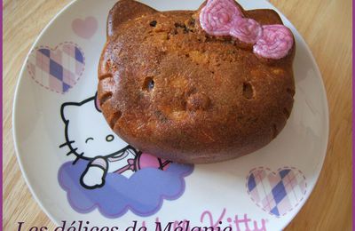 Gâteau Hello Kitty (banane choco)