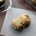 Biscuits au praliné et aux pépites de chocolat, sans gluten et sans lactose