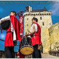 Forteresse Royale de Chinon ; Panorama Historique vue 360 depuis le chemin de ronde de la tour de l’Horloge.