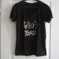 Tee-shirt Maje "Who's bad" (VENDU)