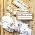KIT DE SECOURS ... les petits derniers (enfin je crois !)