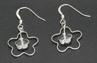 boucles d'oreilles "ciel étoilé"