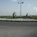 Rond-point à Jerash (Jordanie)