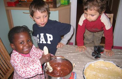 Le gâteau au chocolat