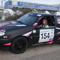 rally de montbrison 42 2018 N°154  Marina & Amandine  SAXO VTS  de 3D autos  "octobre ROSE"